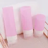 Pink Silicone Refillable Bottle