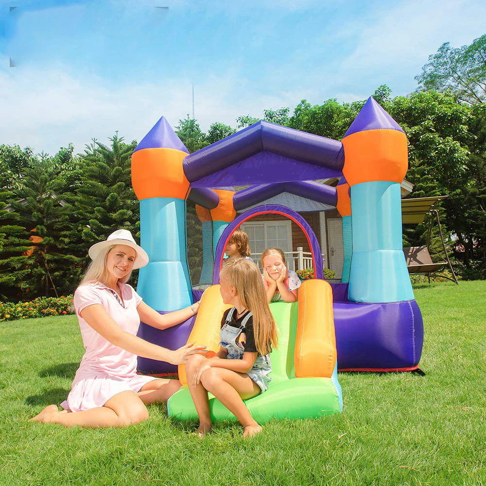 kids inflatable  commercial giant play house  bounce bouncing for party