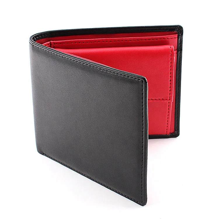 Guangzhou High quality Mens Wallets Rfid Genuine Leather Wallets Designers Credit Cards Man Wallets With Coin Pocket