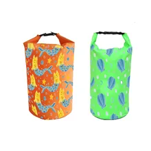 cost-effective OEM colorful 10L camping waterproof dry bag ocean pack backpack with shoulder strap