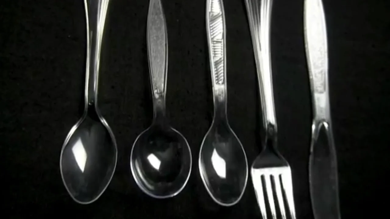 Plastic Spoons Heavy Duty Clear Spoons Plastic Disposable Reusable