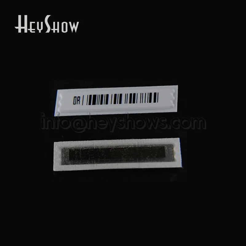 Wise EAS Soft Tag Waterproof Barcode Adhesive Security Tags Security EAS All Adhesive Anti-Theft Label Sticker