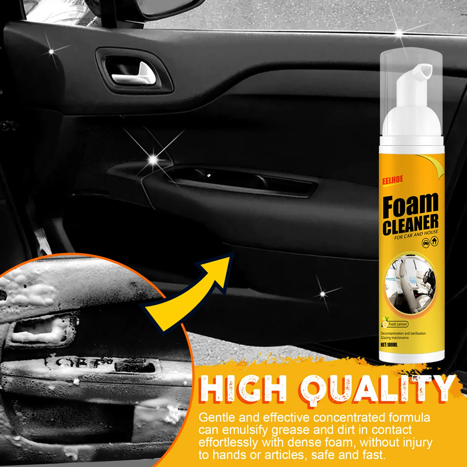 factory wholesale multifunctional car interior care