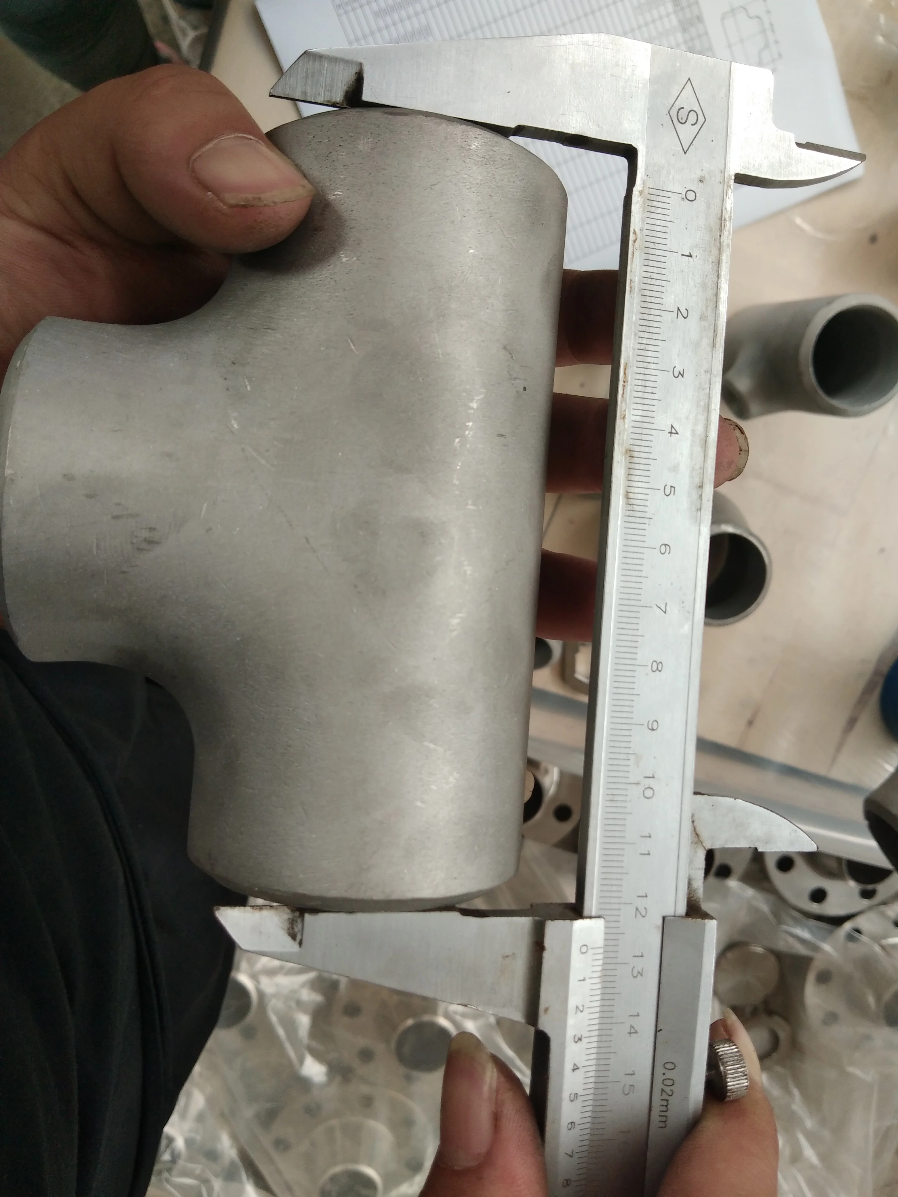 ASME B16.9 A234 WPB BW Eccentric Carbon Steel Pipe Reducer