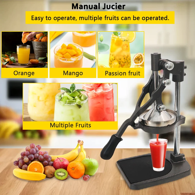 manual juicer for high yield outdoor events   jc 2 model factory direct-2