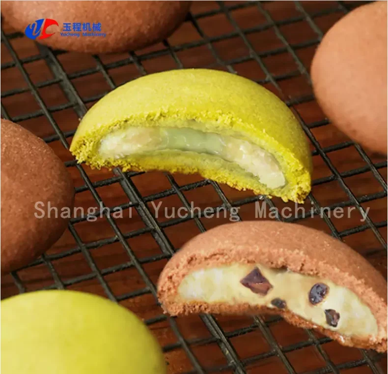 China solid color filled cookie machine machine maker factory