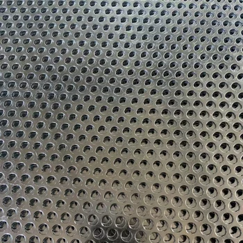 304 stainless steel perforated metal plate punching hole mesh animal feed filter plate