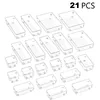Ensemble de 21 pièces