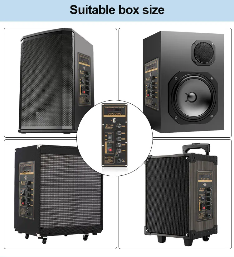 Active Speaker Amplifier Module - 30W Powered Speaker with Trolley ...