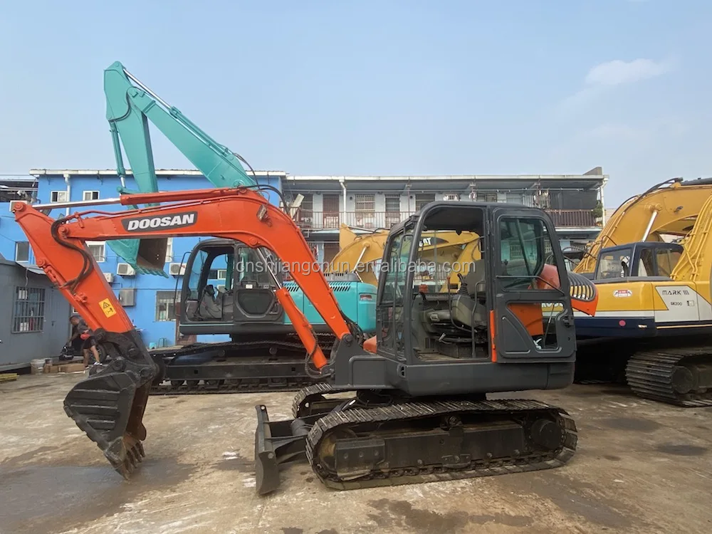 Used Doosan 6ton Dx60 Excavator On Sale In Stock - Buy Excavator Doosan ...