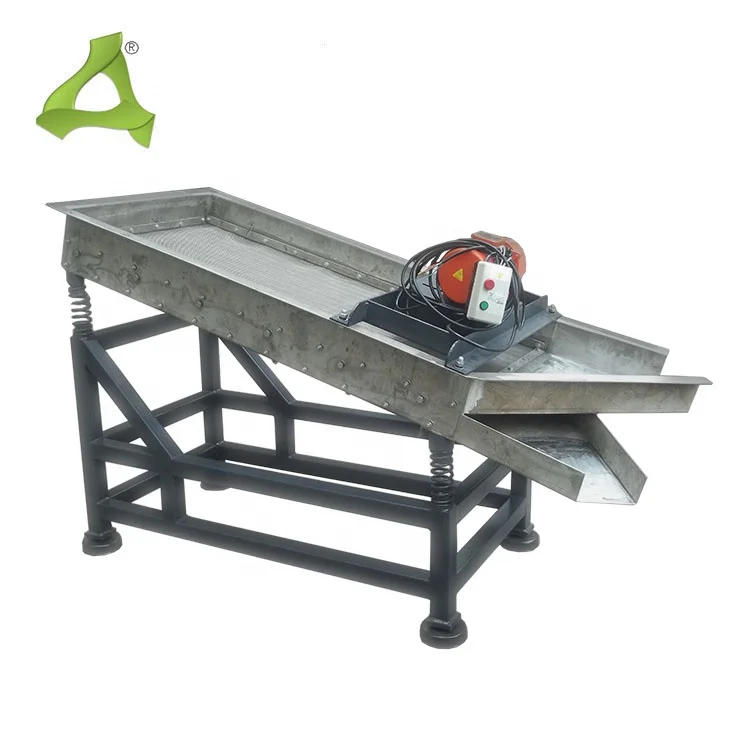 Linear Vibrating Sifting Machine 2 Deck Vibrating Screen for Worm Bsf Larvae Separator Black Soldier Fly Larvae Sieving Machines