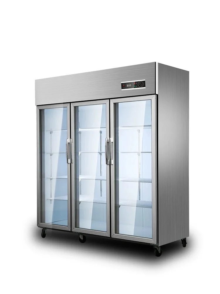 Customize Transparent Glass Door Freezer Exclusive To Supermarket - Buy ...