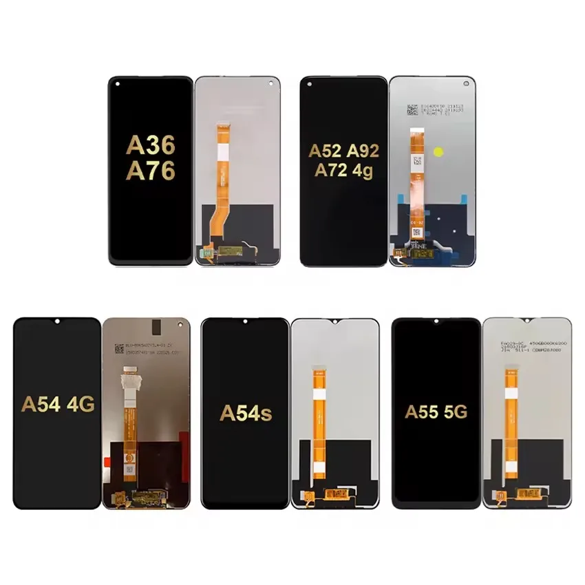 MinTroSD Display Touch LCD Per OPPO A74 4G, F19, F19S E F19 Pro - Kit Di Sostituzione