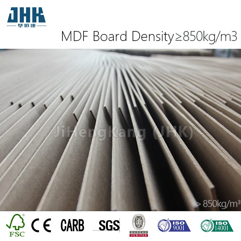 JHK-FC08 Melamine Door Wood Grain With groove Flat Modern Interior Doors MDF Board Interior Doors Interior Quality Is Good