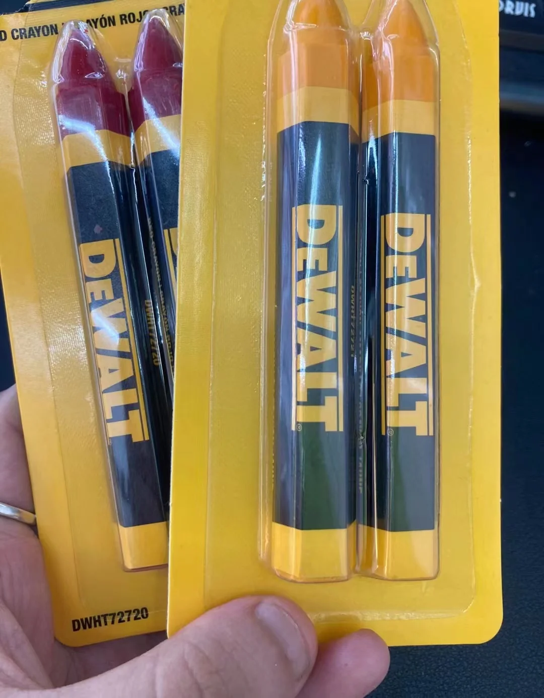 Nontoxic Waterproof Industrial Lumber Marking Crayon 3 In 1 Wooden