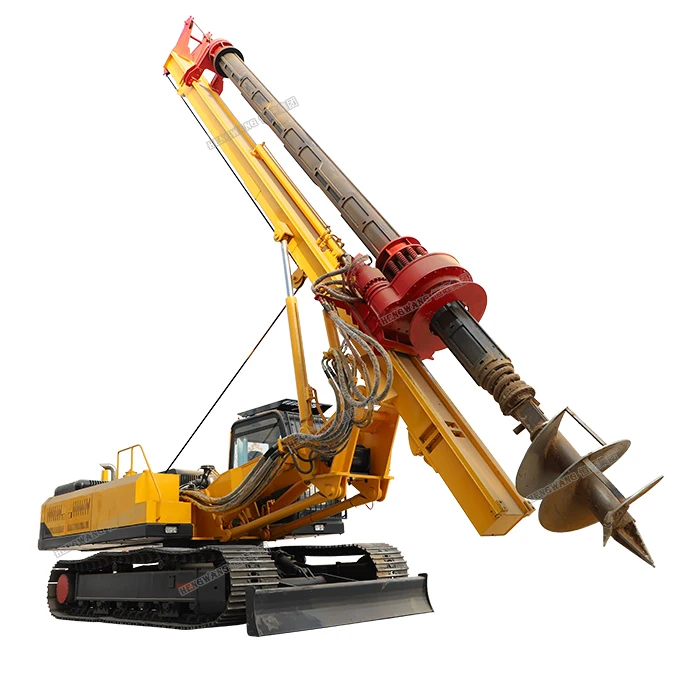 High Performance Auger Bore Pile Foundation Machine Rotary Drilling Rig for Sale