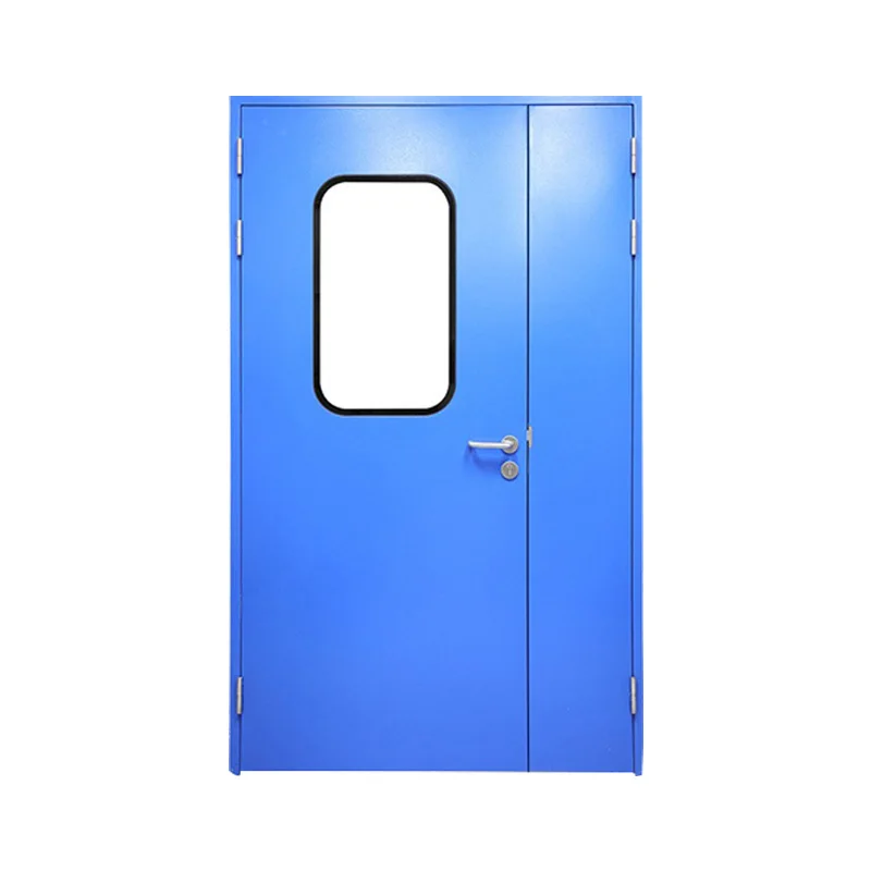 Comparable Price High Quality Stoving Varnish Steel Clean Door for Clean Room with ISO