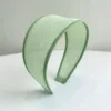Fascia per capelli larga con rete interna verde