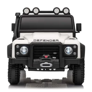 For Land Rover Defender Kids Electric 12V Ride-on Car Licensed Plastic Toy with MP3 Remote Control & EN71 Certification