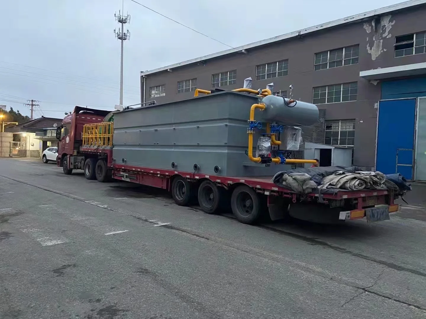 Stp Small Wastewater Treatment Plant DAF DISSOLVED AIR FLOTATION SYSTEM PRICE Dissolved air Flotation System Price 2 M3 Capacity