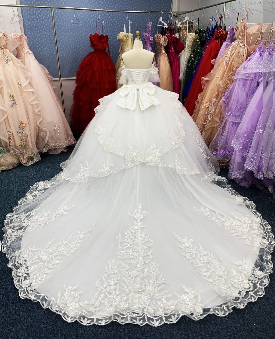 sachin and babi light blue dress Gown Vestidos De Quince Blanco Save Big On Bulk Sweet 15 Quinceanera Dresses  Mexican Quince Dress: main image 0
