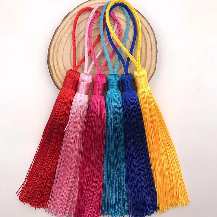 Wholesale Assorted Color Silk Tassel For Garment Accessories Tassel