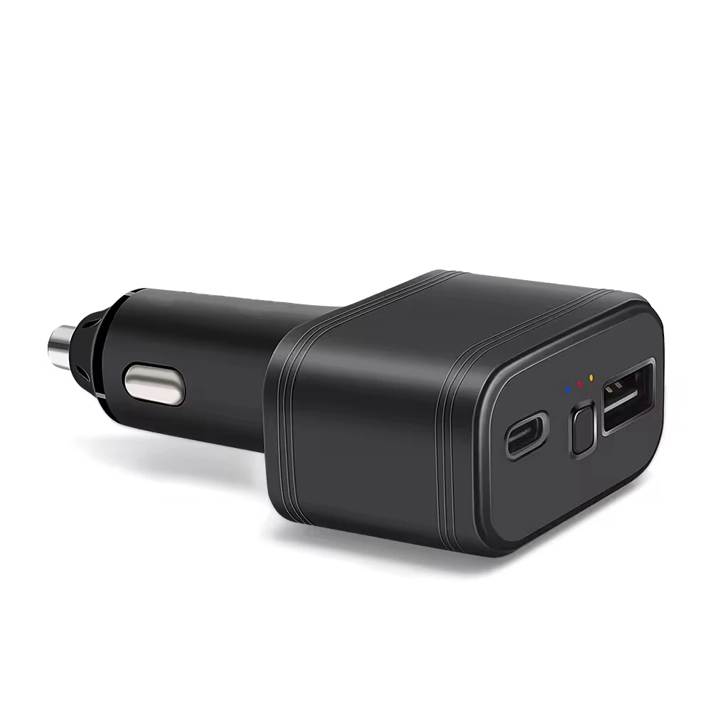 Fast Charge GPS Tracking Device Portable Vehicle Car Charger Cigarette  Lighter Socket Free Platform 1 Year Warranty