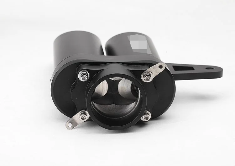 Выхлопная труба для Yamaha r1 r3 r6 r9 2007-2008 black Toce 50 см глушитель kamax250cc выхлопная система