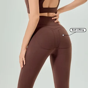 Running Workout Leggings High Rise Tight Yoga Pants Jogging Leggings Manufacturer Workout Sport Yoga Pants Butt Lifting Leggings