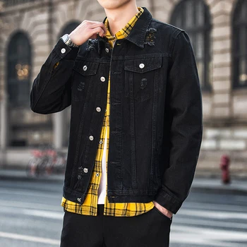 ANSZKTN Men's Four Seasons Denim Jacket - Trendsetting Style