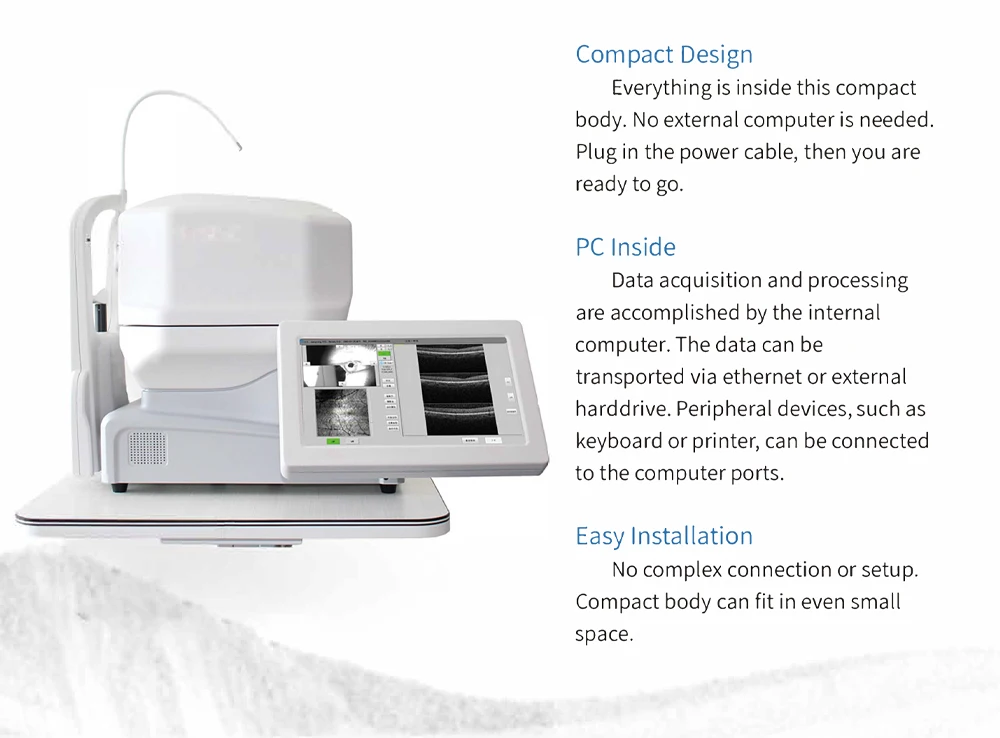 MY-V058G Eye Clinical Examination Equipment Cheking Oct Machine ...
