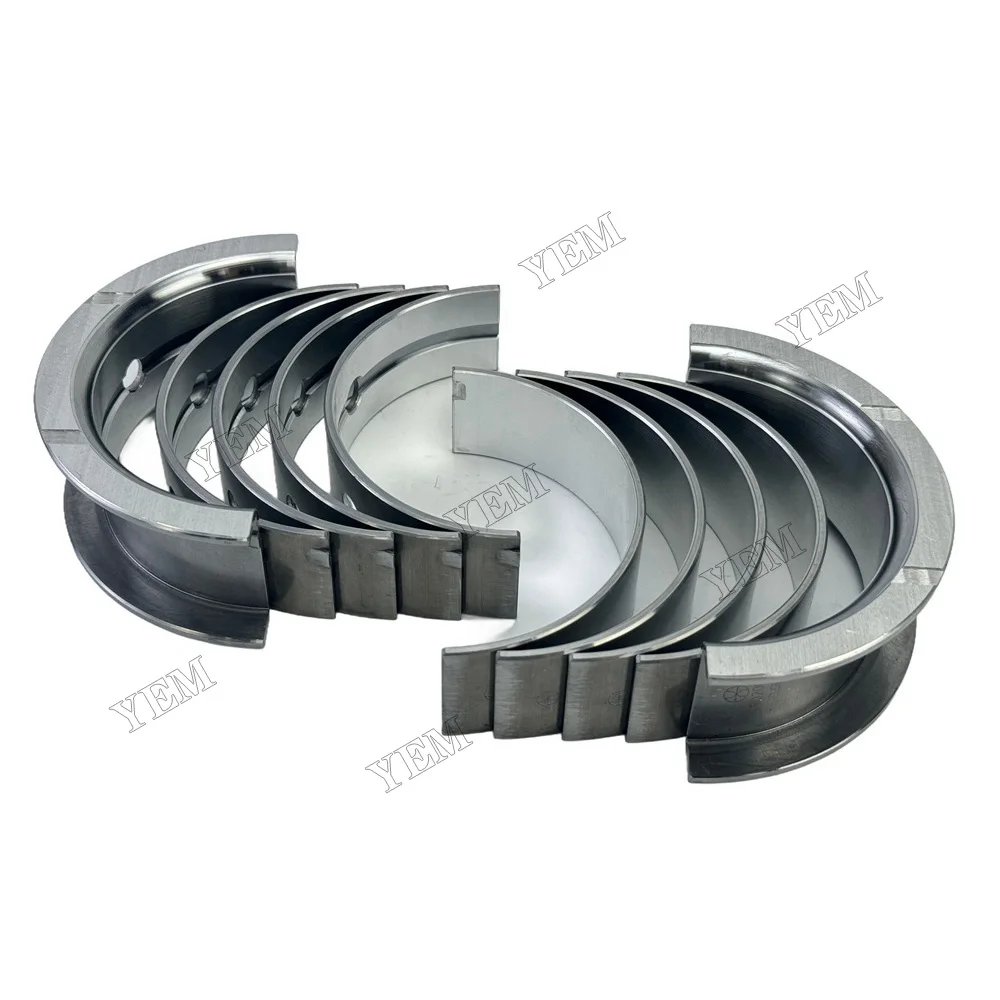 Main Bearing With Thrust Washer Fit for YTO LRC4108T60 Engine Parts