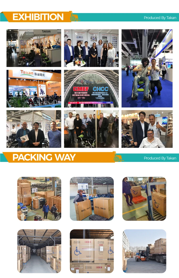 Height Adjustable Armrest Folding Wheelchair Wheel Lightweight Foldable