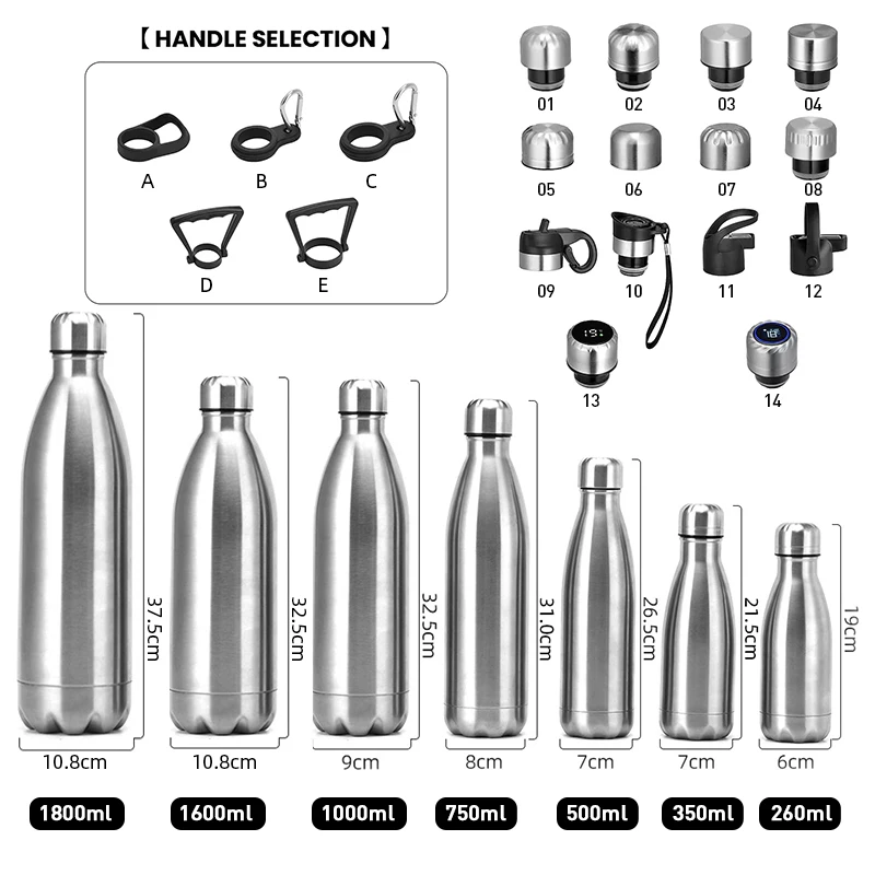 Bago Stainless Steel Double Wall Insulated Personal Sports Water Bottl –  BagoTravelBags
