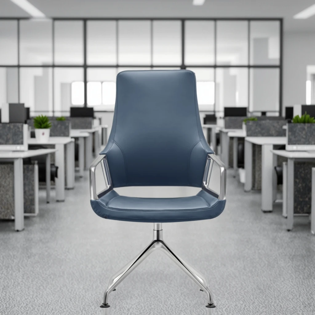 Luxury Modern White Racing Comfortable Boss Reclining Swivel Executive Leather Ergonomic Steel Base Office Chair CEO Manager 4