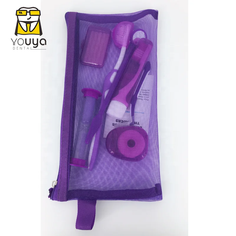 Стоматологический уход за полостью рта, стоматологический уход, набор ортодонтических зубных щеток, стоматологический дорожный набор