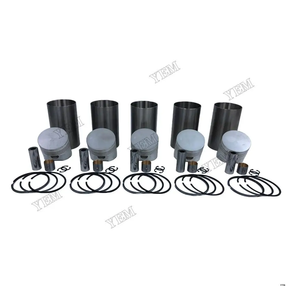 Engine Rebuild Kit With Cylinder Liner Piston Ring For Kubota F2302 Harvester Spare Parts