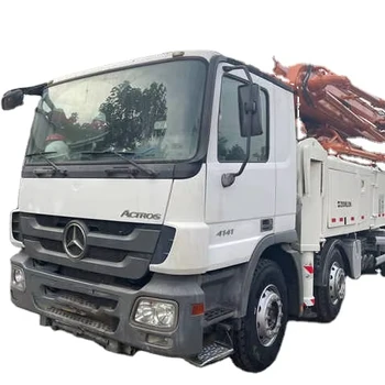 Used Zoomlion Concrete Pump Truck 6x4 52 Meters China Hot Sale Good Condition Cheap for Sale with 1 Year Warranty