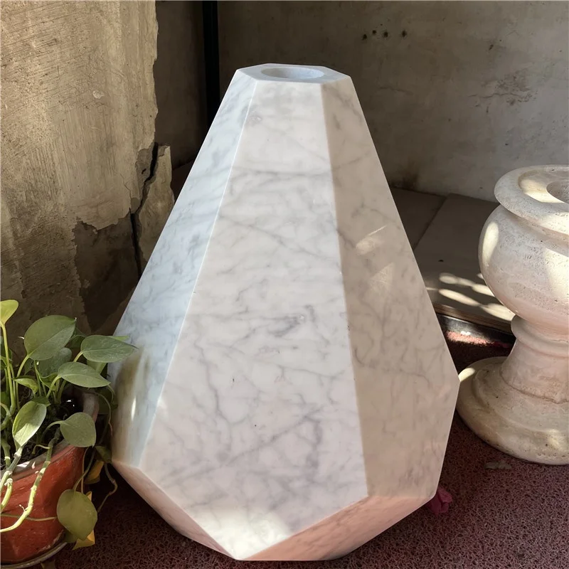 product new design hot sale crafts art decor for home office table ornaments stone craft modern marble sculpture-4