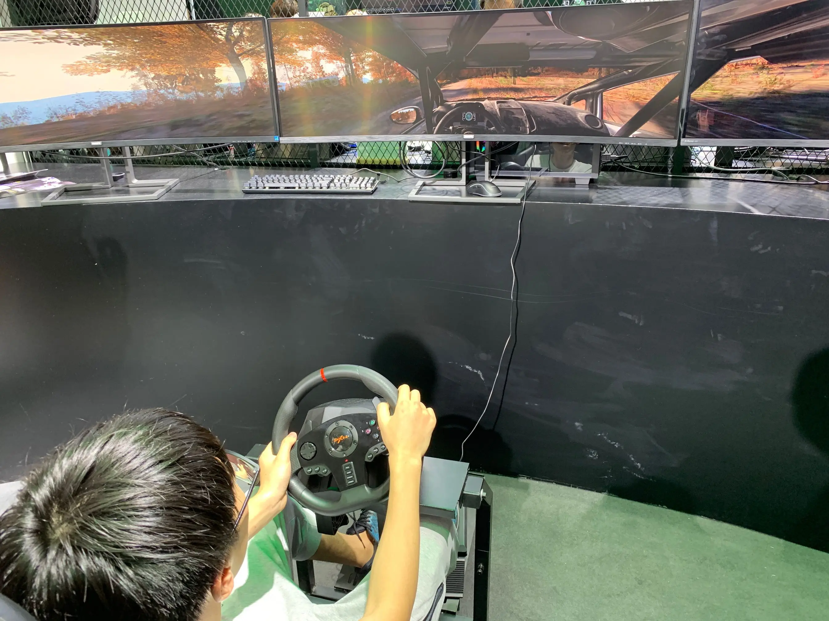 Conjunto de pedais de volante para jogos de corrida PXN-V9 simulador de  direção de ônibus para Xbox PC