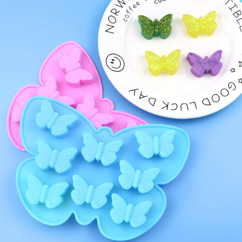 Handmade Butterfly Silicone Mold Food-Grade Reusable Eco-Friendly Chocolate Candy Resin Jewelry DIY Craft Baking Tool Kitchen details