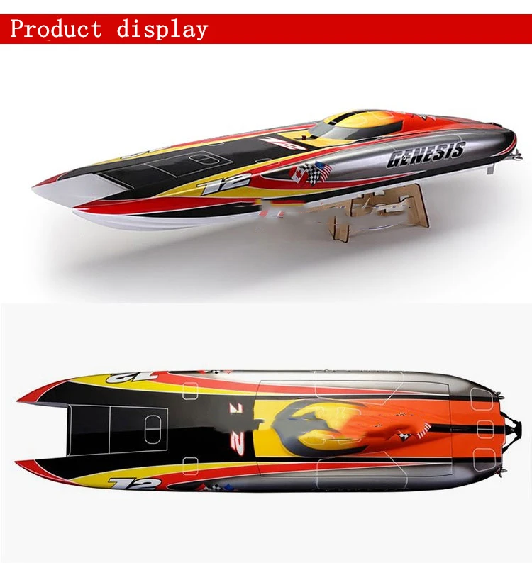 Bateau Radiocommandé JOYSWAY X-BLAZE 4S – Grand, Testé OK (gouvernail Et Hélice Métal)