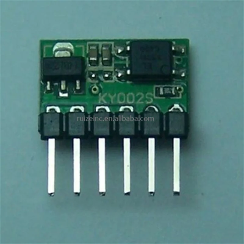 Modulo Interruttore Flip-flop 3V-24V 12v Pulsante Singolo Bistabile Doppia Usca Per Motore Relè LED - Foto 11