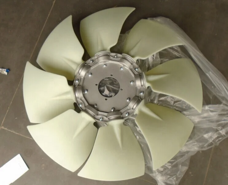 ec210b voe 1450563 柴油发动机冷却热带塑料风扇叶片 - buy plastic