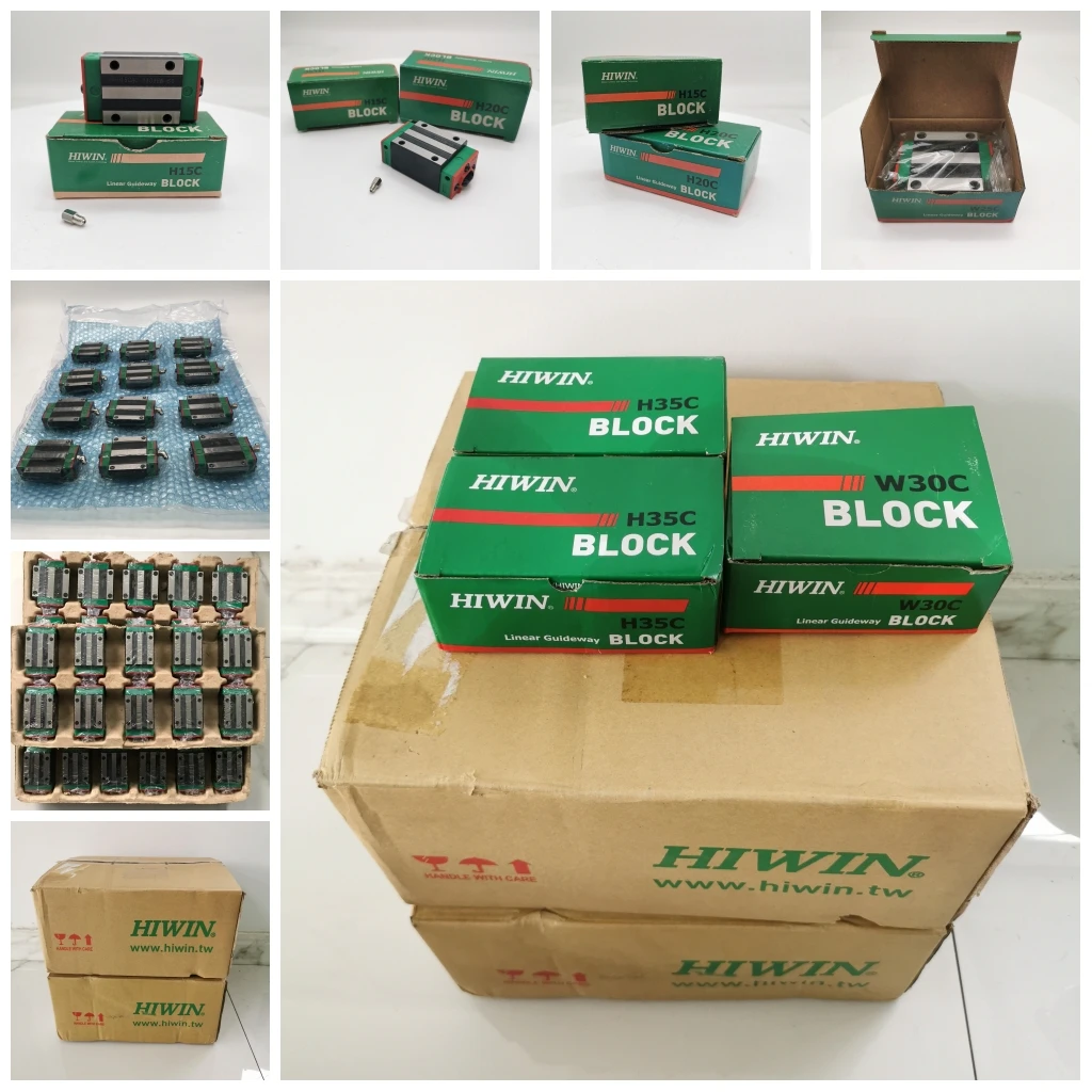 RGW30CC RGW30HC HIWIN Linear Guide Rail Block Flange Type