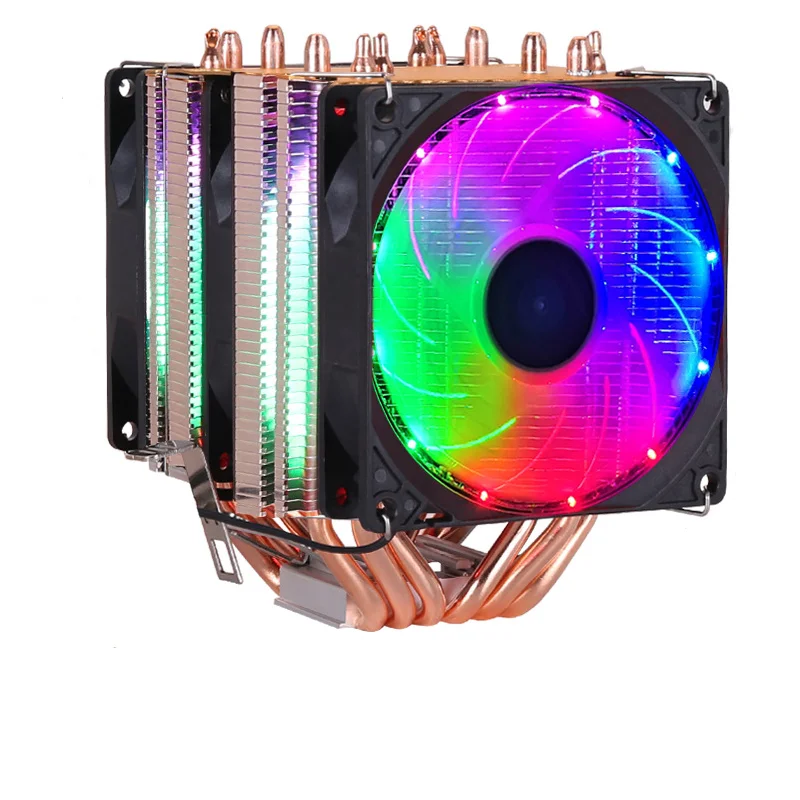 Кулер для процессора xeon e5. Башенный кулер для процессора 1155. башенный кулер с 6 тепловыми трубками. башенный радиатор для процессора. coolangel 12 (4мед трубки)(2кулера).