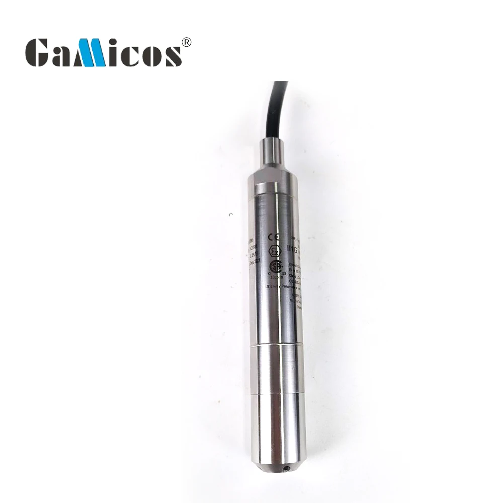 GLT510M Explosion Proof IP68 IECEX 0~200m Analog RS485 Submersible Liquid Level Sensor for Methanol Ethanol
