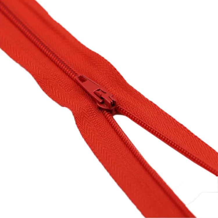 Высококачественная невидимая молния, нейлоновая невидимая молния, длинная цепочка невидимых молний, оптовая продажа