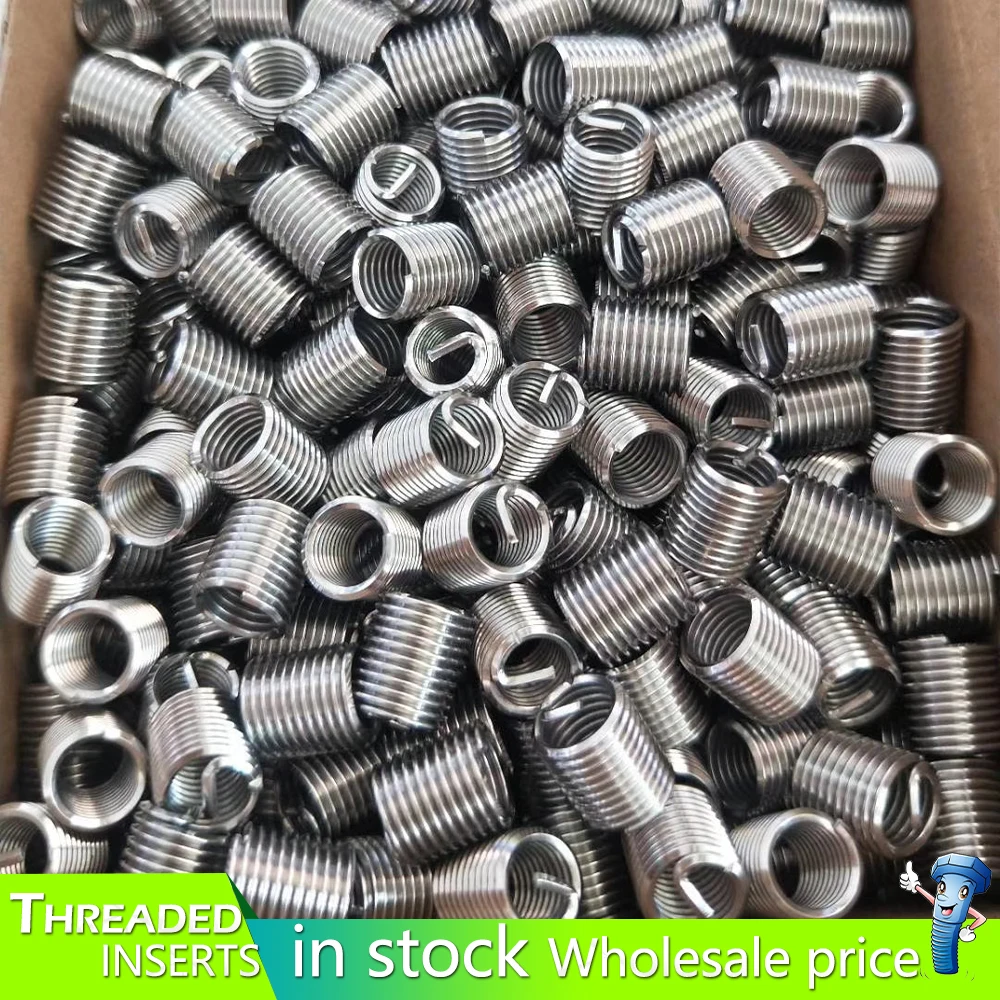 Stainless Steel Threaded Insert M6 M8 M10 M12 Helicoils Thread Insert