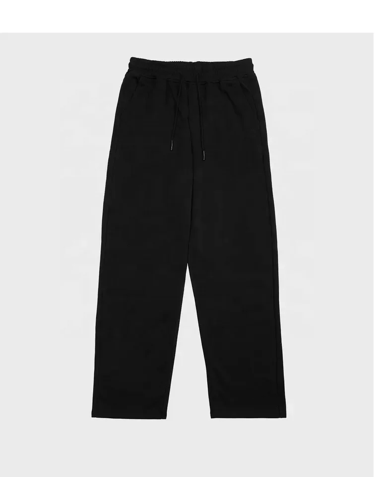 JL1230D Screen Printing Activewear Jogger Track Cuff Sweatpants Straight Leg Sports Sweat Pants Men